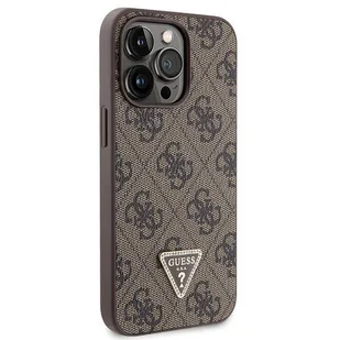 Etui Guess GUHCP13XP4TDSCPW na iPhone 13 Pro Max 6.7" - brązowe Crossbody 4G Metal Logo - Etui i futerały do telefonów - miniaturka - grafika 2