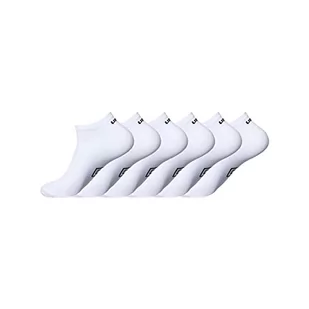 UMBRO UMB/AM/TCX6 Lekkie skarpety męskie - zestaw 6 sztuk - męskie skarpety sportowe, wygodne, trwałe, biały, 43/46 EU - Skarpetki damskie - miniaturka - grafika 1