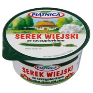 Sery - Piątnica - Serek wiejski ze szczypiorkiem - miniaturka - grafika 1