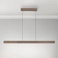 Lampy sufitowe - Paul Neuhaus Lampa wisząca LED Adriana, brązowa, długość 160 cm - miniaturka - grafika 1