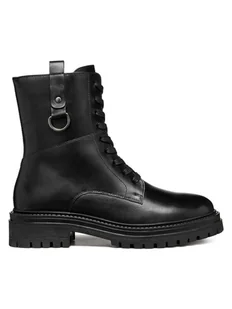 Geox Botki D Iridea D46HRB 00043 C9999 Czarny - Botki damskie - miniaturka - grafika 1
