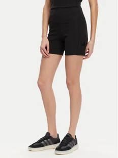 adidas Kolarki ALL SZN Rib JJ1231 Czarny Slim Fit - Spodenki damskie - miniaturka - grafika 1