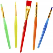 Pędzle - Pędzle Malarskie Artystyczne Precyzyjne 5 Szt Set - miniaturka - grafika 1