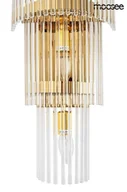 Lampy ścienne - Moosee Estro kinkiet 3x40W złoty/przezroczysty MSE010100266 - miniaturka - grafika 1