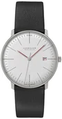 Zegarki męskie - Zegarek Junghans 59/2326.02 Max Bill Mega Solar 38mm - miniaturka - grafika 1