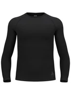 Kalesony - Odlo Podkoszulek funkcyjny "Performance Light Eco" w kolorze czarnym - miniaturka - grafika 1