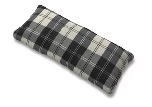 Dekoria pl pl Poszewka na poduszkę Karlstad 67x30cm krata czarno-biała 67 x 30 cm Edinburgh 679-115-74 - Pokrowce na meble - miniaturka - grafika 1