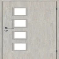 Drzwi wewnętrzne - Drzwi wewnętrzne pokojowe Prato dąb szary 80 prawe Artens 5905996604346 - miniaturka - grafika 1