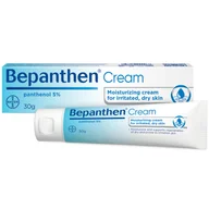 Balsamy i kremy do ciała - Bepanthen Cream, specjalistyczny krem na suchą i skłonną do podrażnień skórę, od 3 lat, 30 g - miniaturka - grafika 1