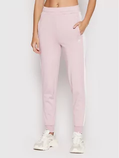 Spodnie sportowe damskie - Fila Spodnie dresowe Radia 689337 Różowy Regular Fit - grafika 1