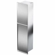 Szafki łazienkowe - Schowek WC do zabudowy pod własne płytki stal drzwi lewe - miniaturka - grafika 1