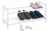 Szafki na buty - Stojak na buty Relaxdays biały 33,5 x 70 x 26 cm - miniaturka - grafika 1