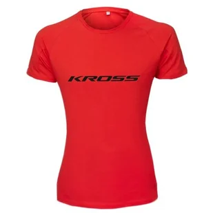Koszulka rowerowa KROSS Doe (rozmiar XS) Czerwony - Koszulki rowerowe - miniaturka - grafika 1