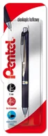 Długopisy - Pentel Cienkopis kulkowy Energel BLP75 0,5mm czar. BLP75-A - miniaturka - grafika 1