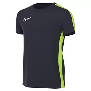 Nike Krótki rękaw Soccer Top Y Nk Df Acd23 Top Ss, obsydian/Volt/White, DR1343-452, XS - Koszulki i topy damskie - miniaturka - grafika 1