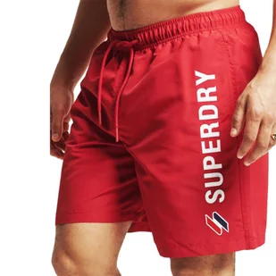 Spodenki męskie SUPERDYR CODE APLLQUE 19INCH kąpielowe sportowe-S - Kąpielówki męskie - miniaturka - grafika 1