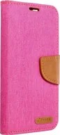 Etui i futerały do telefonów - OEM Kabura CANVAS Book do XIAOMI Redmi Note 13 5G różowy - miniaturka - grafika 1