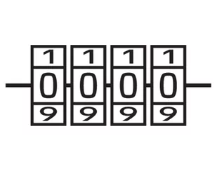 KŁÓDKA SZYFROWA 40 MM, MOSIĘŻNA - Kłódki - miniaturka - grafika 4