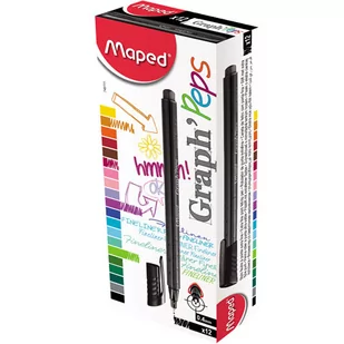Meped CIENKOPIS GRAPH PEPS CZARNY 3154147491119 - Długopisy - miniaturka - grafika 2