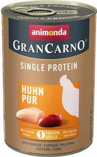 Animonda GranCarno 5 + 1 gratis! Pakiet mieszany GranCarno Adult Single Protein, 6 x 400 g - Pakiet mieszany: kurczak - Mokra karma dla psów - miniaturka - grafika 1
