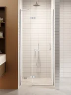 Ścianki i drzwi prysznicowe - Drzwi prysznicowe uchylne lewe kolor chrom 120 cm D-0854A New Trendy Nesta Chrome - miniaturka - grafika 1