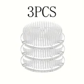 Rękodzieło - TEMU 2/3 Szt. Przezroczystych Plastikowych Kwiatowych Łap - Idealne Do Japońskiej Ikebany, Imprezy, Ślubu I Dekoracji Roślinnych, Dekoracji - miniaturka - grafika 1