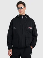 Kurtki i kamizelki sportowe męskie - Męska kurtka przejściowa 4F 4FRAW25TSWSM2460 - czarna - miniaturka - grafika 1