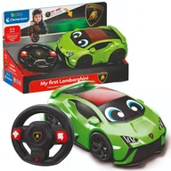 Zabawki interaktywne dla dzieci - Clementoni Baby Moje Pierwsze Lamborghini Na Pilota 17845 - miniaturka - grafika 1