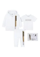 Kombinezony dla dzieci - Completo Bambino Hugo Boss da jogging 3 pezzi - miniaturka - grafika 1