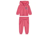 Spodenki dla niemowląt - lupilu® Dres niemowlęcy z bawełną (bluzka + spodnie) (62-68, Różowy) - miniaturka - grafika 1
