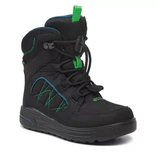 Śniegowce damskie - Ecco Śniegowce Urban Snowboarder GORE-TEX 72231259626 Black/Poseidon - grafika 1