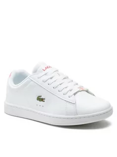 Sneakersy damskie - Lacoste Sneakersy Carnaby Evo 0121 2 Sfa 7-42SFA00171T4 Biały - grafika 1