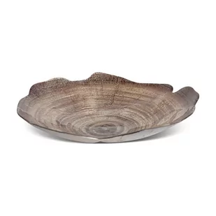 EUROFIRANY Misa ceramiczna 30 cm jasnobrązowa - Figurki dekoracyjne - miniaturka - grafika 1
