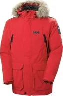 Kurtki męskie - Kurtka męska Helly Hansen Reine Parka czerwona r. L - miniaturka - grafika 1