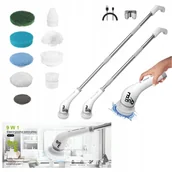 Miotły, szufle, mopy - MOP OBROTOWY ELEKTRYCZNA SZCZOTKA DO CZYSZCZENIA 9W1 DO DOMU I SAMOCHODU - miniaturka - grafika 1