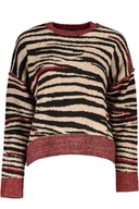 Portfele - DESIGUAL CZERWONY SWETER DAMSKI - miniaturka - grafika 1
