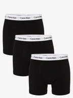 Majtki męskie - Calvin Klein Obcisłe bokserki pakowane po 3 szt. Mężczyźni Dżersej czarny jednolity, S - miniaturka - grafika 1