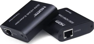PremiumCord PREMIUMCORD HDMI extender na 60m FULL HD 1080p přes jeden kabel Cat5e/6/6a/7, EDID nastavení - Rozgałęźniki - miniaturka - grafika 1