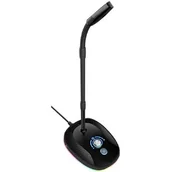 Mikrofony komputerowe - Mozos Mikrofon RGB LED GMG1-RGB GMG1-RGB - miniaturka - grafika 1