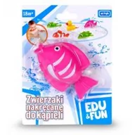Zabawki i gry sportowe - Artyk Zabawka do wody Różowa Rybka Edu&amp;Fun - miniaturka - grafika 1