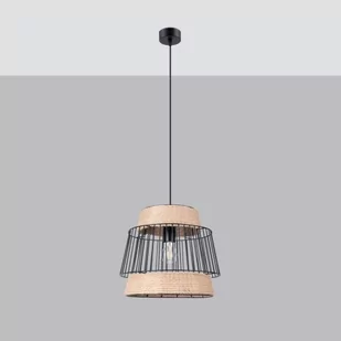 Brilo lampa wisząca 1xE27 czarna SL.1253 - Lampy sufitowe - miniaturka - grafika 1
