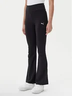 Spodnie damskie - Puma Legginsy Ess 631542 Czarny Flared Fit - miniaturka - grafika 1