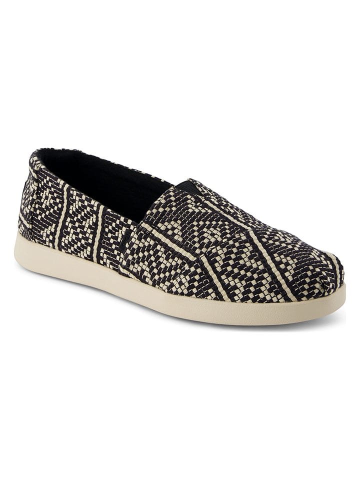TOMS Slippersy w kolorze czarnym