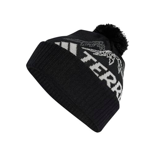 adidas Uniseks Terrex Xploric Pom Pom Beanie, black, M