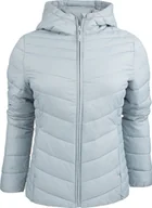 Kurtki i kamizelki sportowe damskie - 4f Kurtka damska puchowa 4F F095 jasny niebieski 4FSS23TDJAF095 34S L - miniaturka - grafika 1