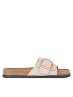 Buty dla dziewczynek - Badura Klapki CSS5098-01 Beżowy - miniaturka - grafika 1