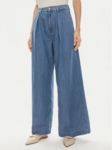 Boss Jeansy 50509285 Niebieski Wide Leg - BOSS - Spodnie damskie - miniaturka - grafika 1