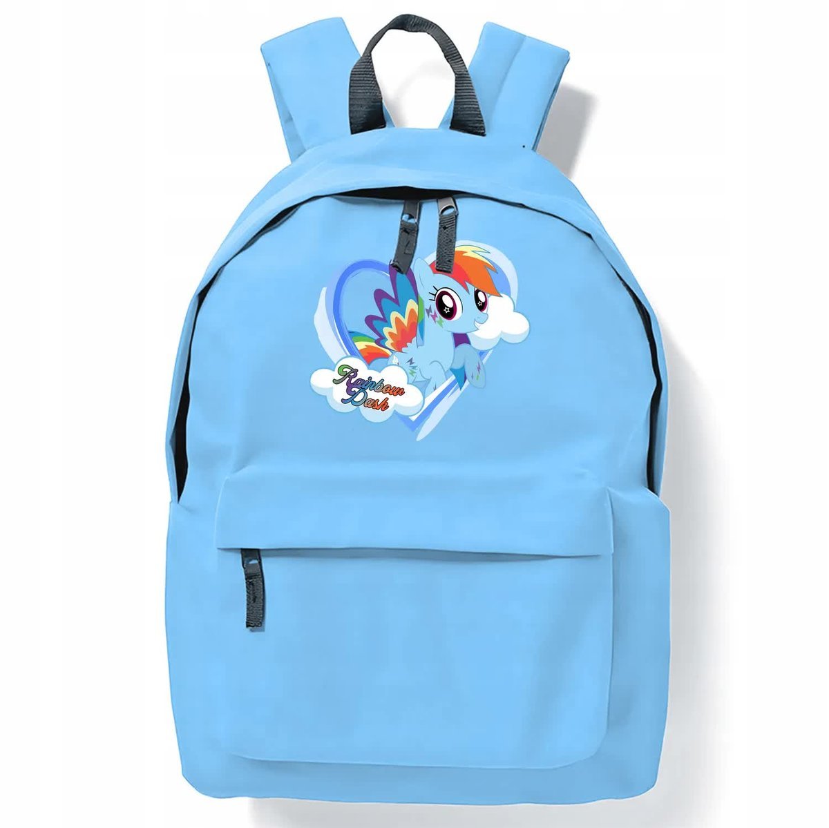 PLECAK SZKOLNY Niebieski Wyprawka Do Szkoły MY LITLLE PONY Rainbow Dash Wz