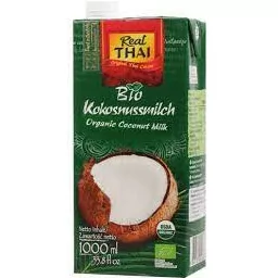 Kokosowe mleczko 85% EKO.UHT 1000ml/ Real Thai - Napoje roślinne - miniaturka - grafika 1