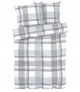 LIVARNO HOME POŚCIEL Z DELIKATNĄ FLANELĄ FLANELOWA W KRATĘ KRATKĘ DUŻA 240 x 220 cm - Pościel - miniaturka - grafika 1